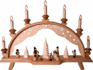 Schwibbogen Winterkinder- 52 cm