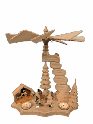 Felsenpyramide mit Bratwurststand