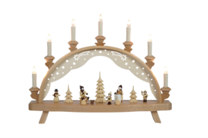 Schwibbogen Winterkinder- 52 cm