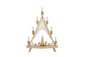 Lichterecke Christi Geburt - 39 cm